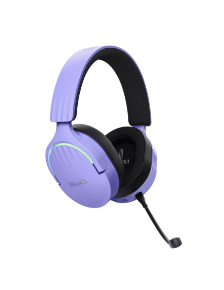 Casti audio TRUST Casti Gaming Head-band Trust GXT 491P FAYZO, Wireless/Wired, mov