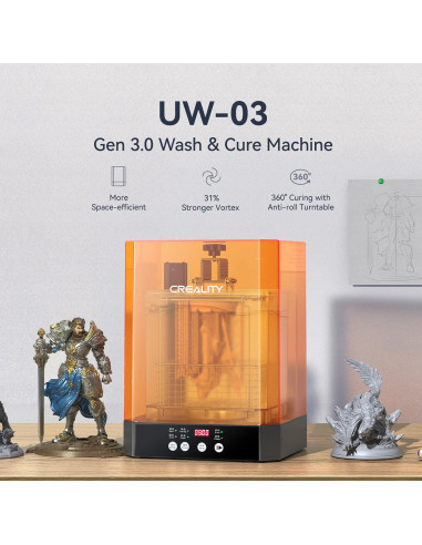 Imprimante 3D CREALITY UW-03 3D WASHING/CURING...