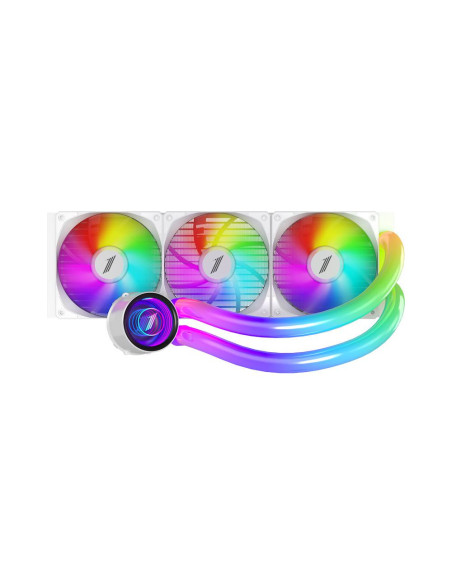 Cooler Procesor 1st PLAYER Cooler Procesor 1stPLAYER MT(IS)-360-WH, Lichid, 12 cm, 3 ventilatoare, aRGB