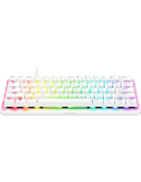 Tastaturi RAZER Tastatura Mecanica Gaming Razer Huntsman V3 Pro Mini, RGB, USB, Alb
