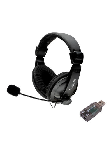 Casti audio SPACER Casti Head-band SPACER...