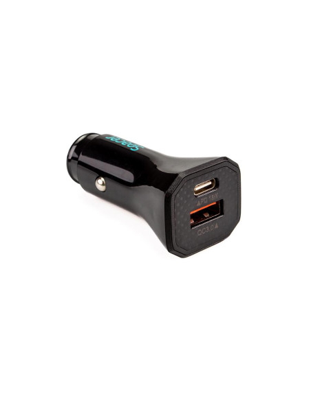Incarcatoare telefoane SPACER Incarcator auto Spacer Fast Charge 12W, 5V/2.4A max, putere 12W, 1 x USB + 1 x USB Type-C, pt. bri