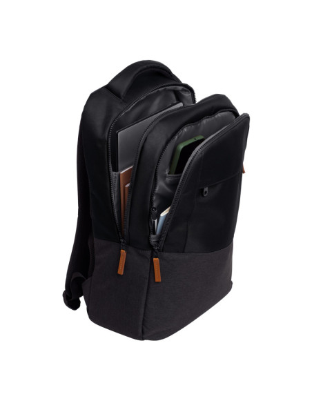 Rucsac laptop Trust Lisboa pentru laptop-uri cu diagonala de 16", material POM, RPET Polyester, RPET twill polyester, volum 23 L