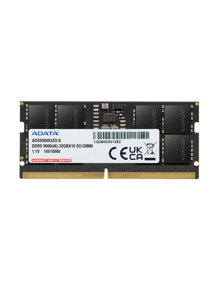 Memorie RAM laptop ADATA Memorie RAM Notebook ADATA AD5S560032G-S, 32GB, DDR5, 5600MHz, CL46