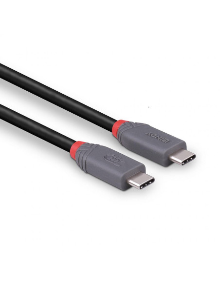 Cabluri video LINDY Cablu Lindy USB4 240W USB Type C, putere maxima 240W, 100W , lungime 2 metri, latime de banda supotata 40Gbp
