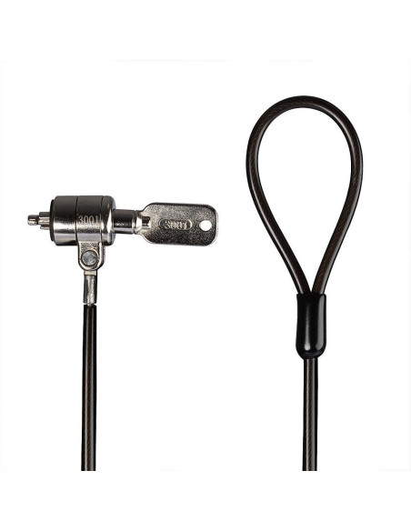 Cabluri periferice LINDY Cablu de securitate laptop Lindy 2m, negru