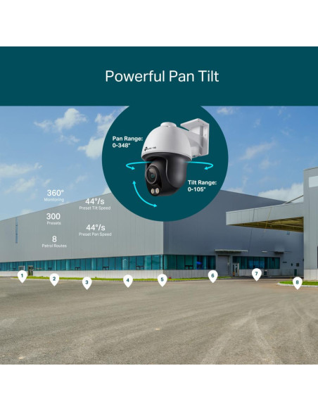 Camere supraveghere IP TP-LINK PAN/TILT NTW CAMERA VIGI C540S(4