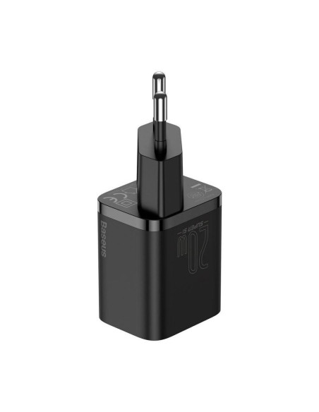 Incarcatoare telefoane BASEUS INCARCATOR retea Baseus Super Si, Quick Charge 20W, 1 x USB Type-C 5V/3A max, negru