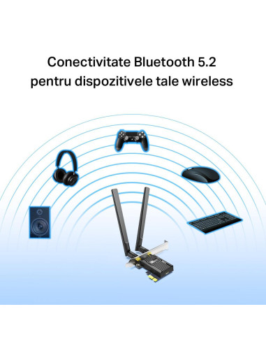 Routere Wireless TP-Link Adaptor PCle Wi-Fi 6...