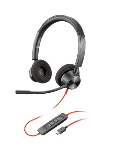 Casti audio HP Casti Head-band Poly Blackwire...