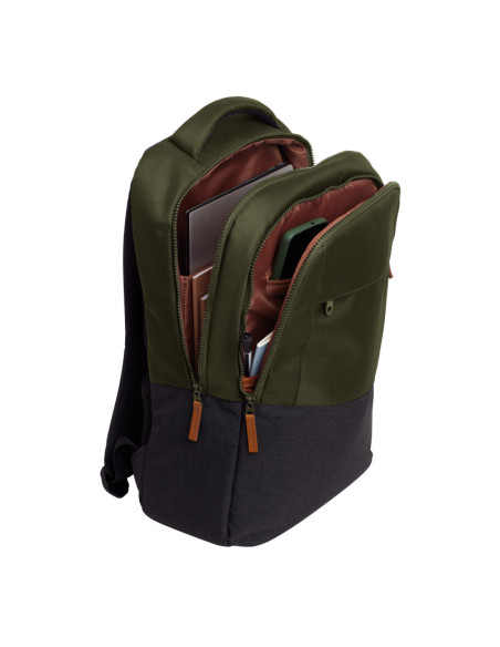 Rucsac laptop Trust Lisboa pentru laptop-uri cu diagonala de 16", material POM, RPET Polyester, RPET twill polyester, volum 23 L