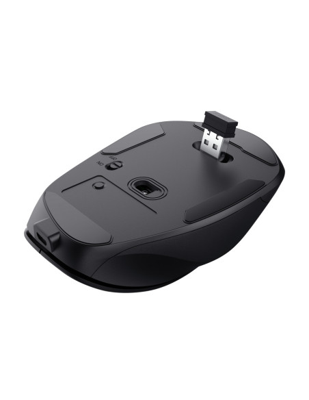 Mouse TRUST Mouse Wireless TRUST Fyda, 2400 dpi, Negru