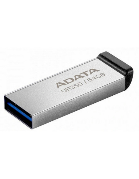 Memorii USB ADATA Memorie USB ADATA UR350 64 GB, USB 3.2, Argintiu
