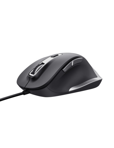 Mouse TRUST Mouse Trust Fyda, 5000 DPI, Negru