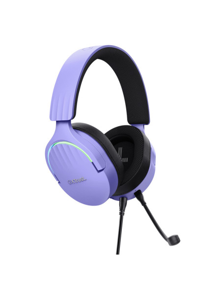 Casti audio TRUST Casti Trust GXT 490P Fayzo cu fir, mov
