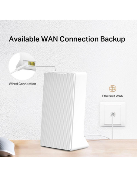 Routere Wireless Mercusys wireless router 300Mbps 4G LTE MB110-4G, Standarde wireless: IEEE 802.11b/g/n, Frecventa: 2.4 GHz, Vit