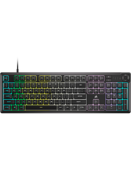 Tastaturi CORSAIR Tastatura Mecanica Gaming Corsair K55 CORE RGB, RGB, USB, Negru