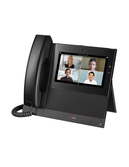 Camera all in one HP Poly CCX 700 Business Media Phone with Open SIP and PoE-enabled