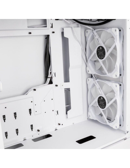 Carcase LIAN LI Carcasa LIAN LI LANCOOL 205, RGB, Mid Tower, White