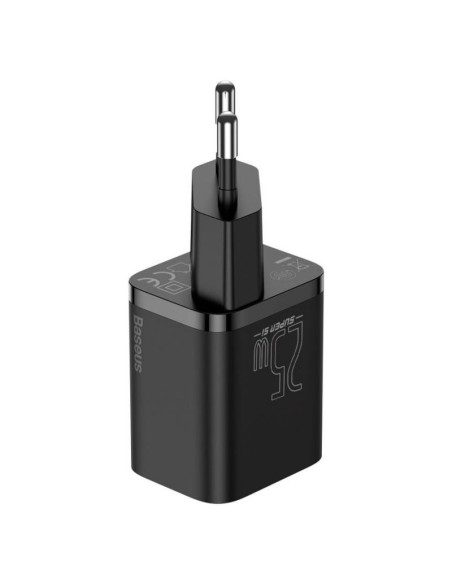Incarcatoare telefoane BASEUS Incarcator Baseus Super Si, Quick Charge 25W, 1 x USB Type-C 5V/3A, negru