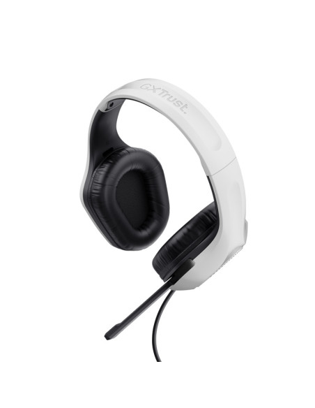 Casti audio TRUST Casti Gaming Head-band Trust GXT 415W Zirox, Wired, Alb