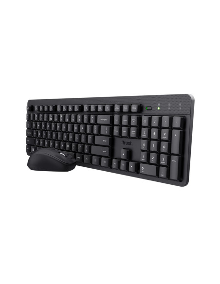 Kit mouse tastatura TRUST Kit Wired tastatura si mouse Trust Ody II, taste numerice, negru