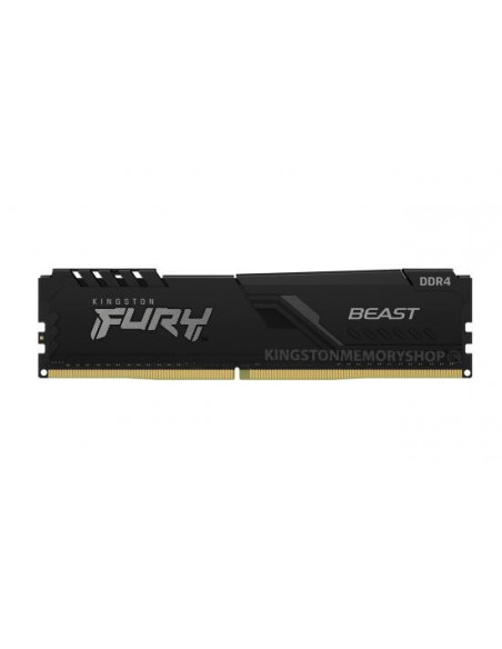 Memorii RAM Desktop KINGSTON Memorie RAM Kingston FURY Beast RGB, 32GB DDR4, 3200MHz, CL16