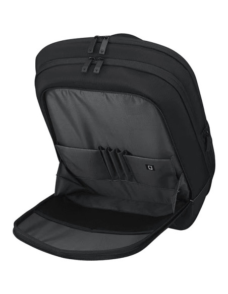 Rucsac laptop gaming Lenovo Armored II 18", Negru, Rezistent la apa, 2 x bretele de umar reglabile, Buzunare aditionale pentru a