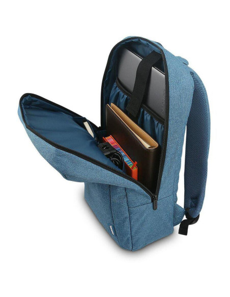 Lenovo Rucsac notebook 15.6" Business B210 Casual Blue, material rezistent la apa, buzunare interioare si exterioare foarte spat