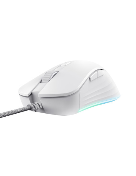 Mouse TRUST Mouse Gaming Trust GXT924W YBAR+, 25600 DPI, alb