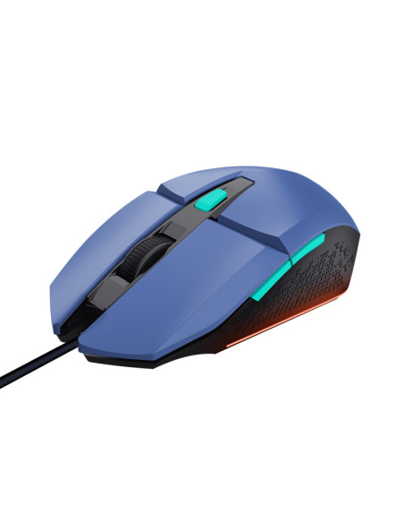 Mouse TRUST Mouse Gaming Trust GXT109B FELOX, 6400 DPI, Albastru