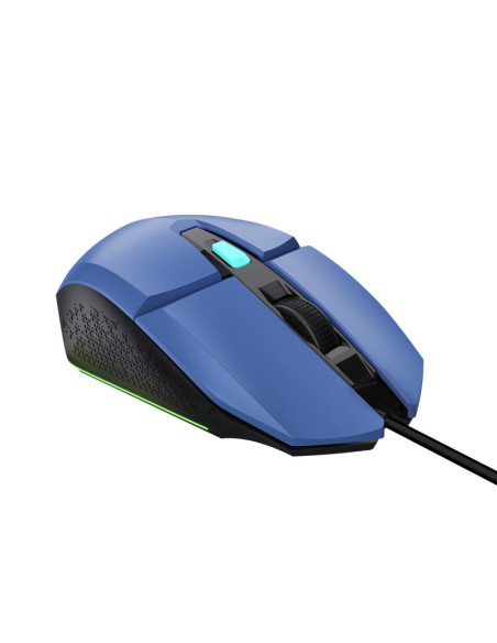 Mouse TRUST Mouse Gaming Trust GXT109B FELOX, 6400 DPI, Albastru