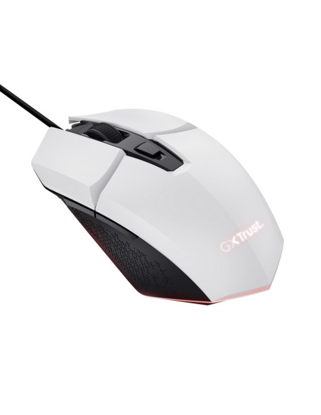 Mouse TRUST Mouse Gaming Trust GXT 109W Felox, 6400 DPI, alb