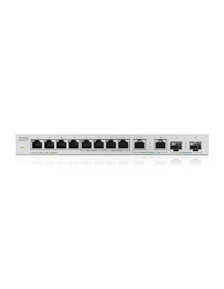 Switch-uri ZYXEL XGS1010-12-ZZ0101F - Ethernet Switch, RJ45 Ports 10, Fibre Ports 2SFP+, 10Gbps, Unmanaged, Zyxel