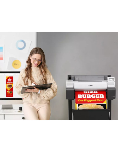 Imprimante de format mare CANON Plotter Canon imagePROGRAF TM-240 24"(610mm), format A1, 5 culori, rezolutie max 2400x1200dpi, m