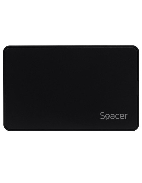Hard Disk-uri externe SPACER Rack extern HDD/SSD 2.5" Spacer USB-C 3.1 negru