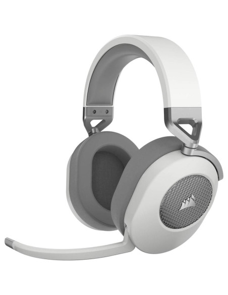 Casti audio CORSAIR Casti Gaming Head-band Corsair HS65, Wireless, Alb