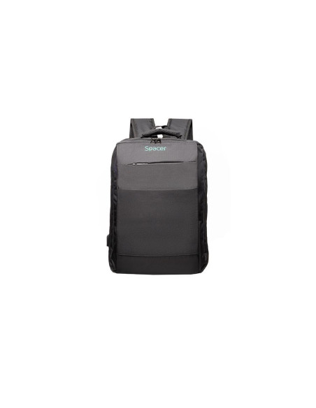 Rucsac Spacer New York 17″, negru