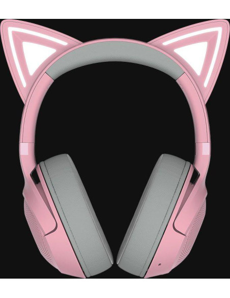 Casti audio RAZER Casti Gaming Head-band Razer Kraken Kitty V2 BT, Wireless, noise-canceling, roz