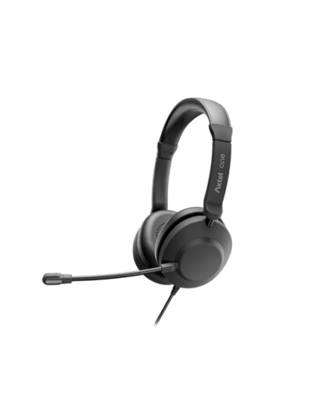 Casti audio AXTEL Casti Head-band Axtel One UC35, Wired, noise-canceling, Negru