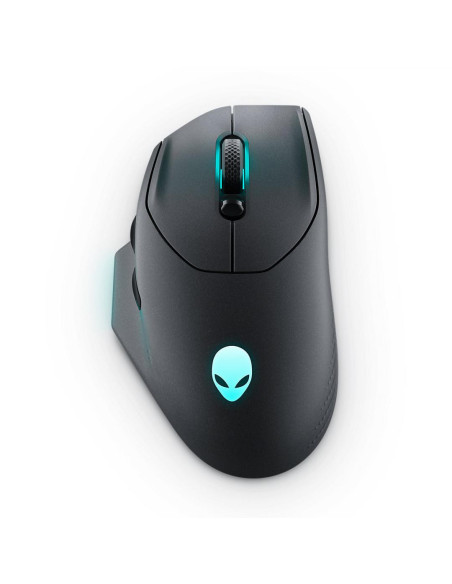 Mouse DELL Mouse Gaming Wireless DELL AW620M, 26000 dpi, Negru