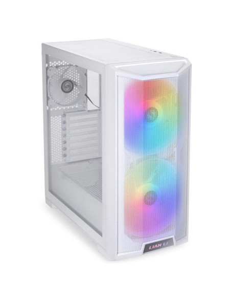 Carcase LIAN LI Carcasa LIAN LI LANCOOL 215, RGB, Mid Tower, White