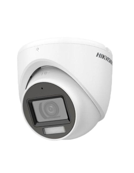 Camere supraveghere HIKVISION Camera Hikvision Turret Smart Hybrid Light ColorVuDS-2CE76D0T- LPFS(2.8mm) Senzor: 2 MP CMOS Rezol