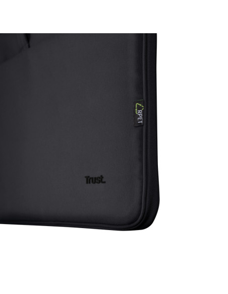 Geantă laptop TRUST Kit Geanta de laptop Trust Bologna pentru laptop-uri cu diagonala de pana la 16", mouse Trust wireless, negr