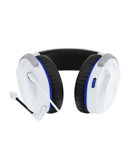 Casti audio HP Casti Gaming Head-band HyperX Cloud Stinger 2, Wired, noise-canceling, Alb