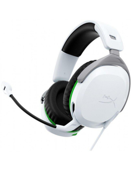 Casti audio HP Casti Gaming Head-band HyperX CloudX Stinger 2, Wired, noise-canceling, Alb