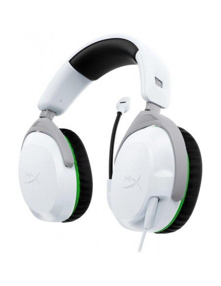 Casti audio HP Casti Gaming Head-band HyperX CloudX Stinger 2, Wired, noise-canceling, Alb
