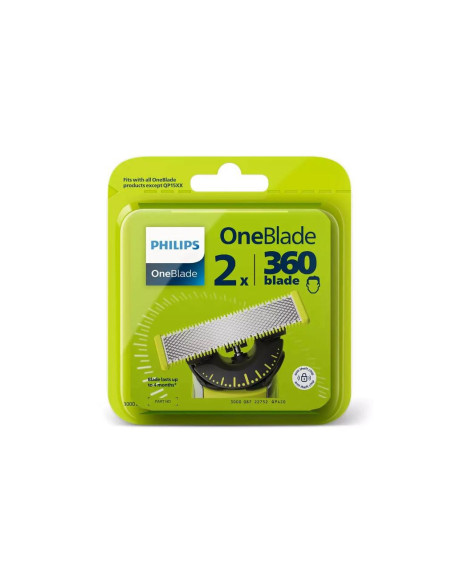 Accesorii PHILIPS SET 2 REZERVE ONEBLADE PHILIPS QP420/50
