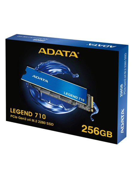 SSD-uri interne ADATA SSD intern ADATA LEGEND 710, 256 GB, PCI Express 3.0 x4, NVMe, M.2
