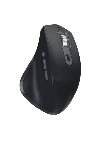 Mouse SERIOUX Mouse Serioux Apex 166 Wireless reincarcabil USB-C, Negru, senzor: Optic, DPI: 800/ 1200/1600/ 2400, conexiune: Do